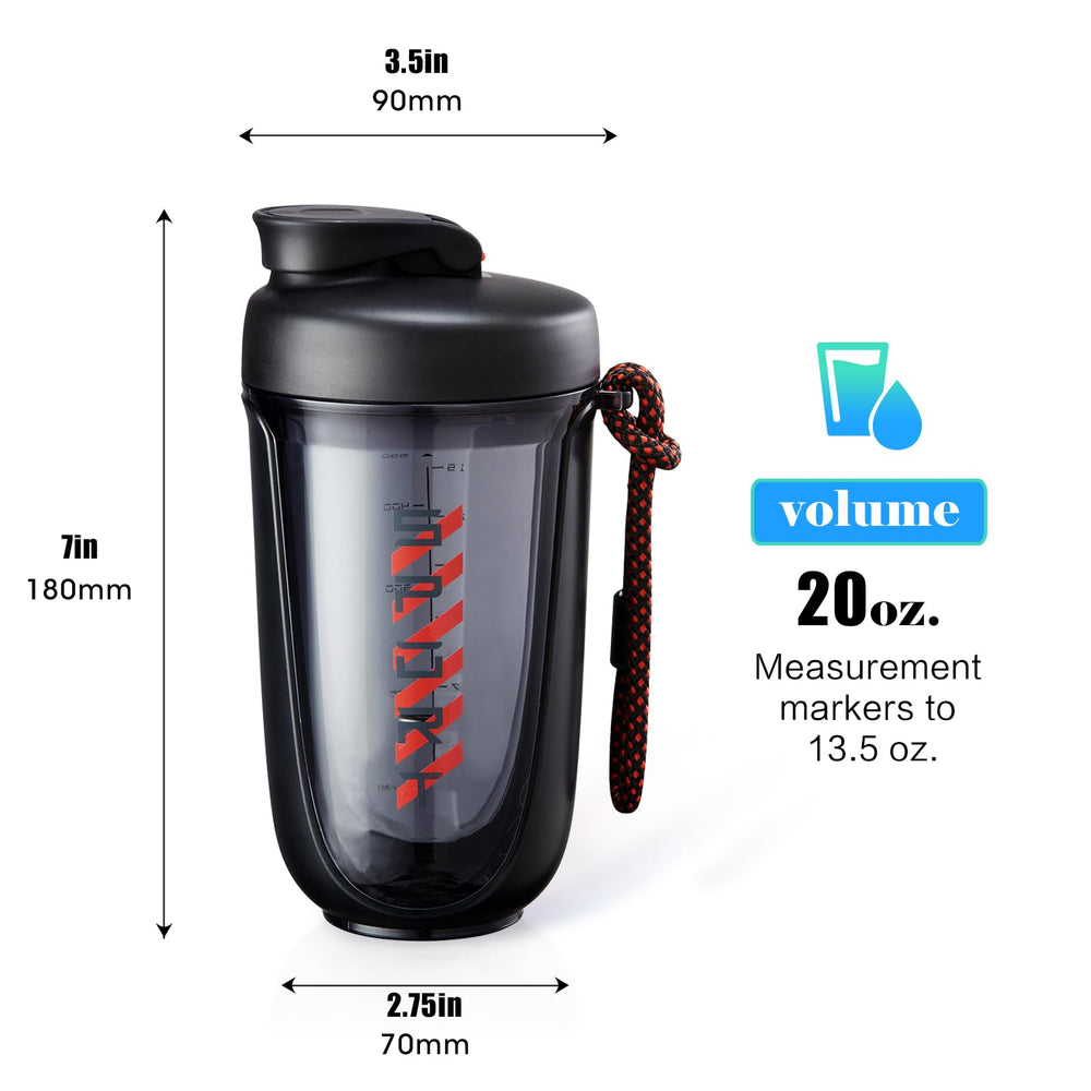 boieioe shaker rounded-bottom design delivers smooth, quiet shakes without rattling while blending protein