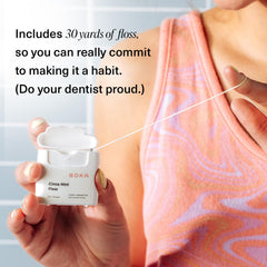 Back of packaging highlighting 30 yards per pack, 2 packs included