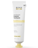 Boka Fluoride-Free Toothpaste Citrus Mint packaging