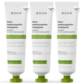 Boka fluoride-free toothpaste with nano-hydroxyapatite, cucumber mint flavor, 4 oz, 3-pack