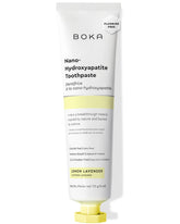 Boka Lemon Lavender nano-hydroxyapatite toothpaste bottle, 4 oz