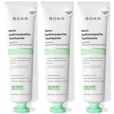 Boka Nano Hydroxyapatite Toothpaste Ela Mint – front view, 4oz, 3-pack