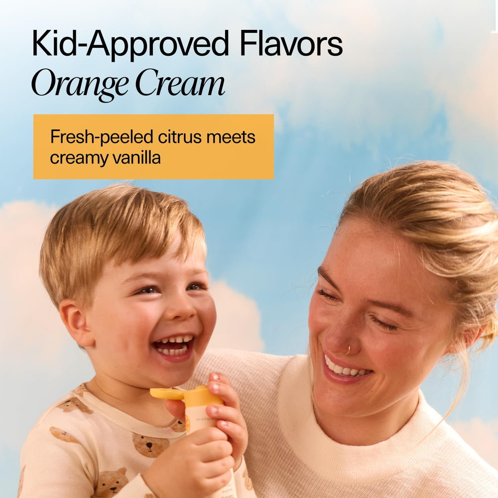 Kids brushing with Boka fluoride-free toothpaste