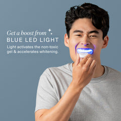 Peroxide- and fluoride-free whitening gel
