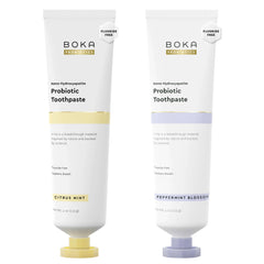 Front view of Boka Probiotic Toothpaste 4oz
