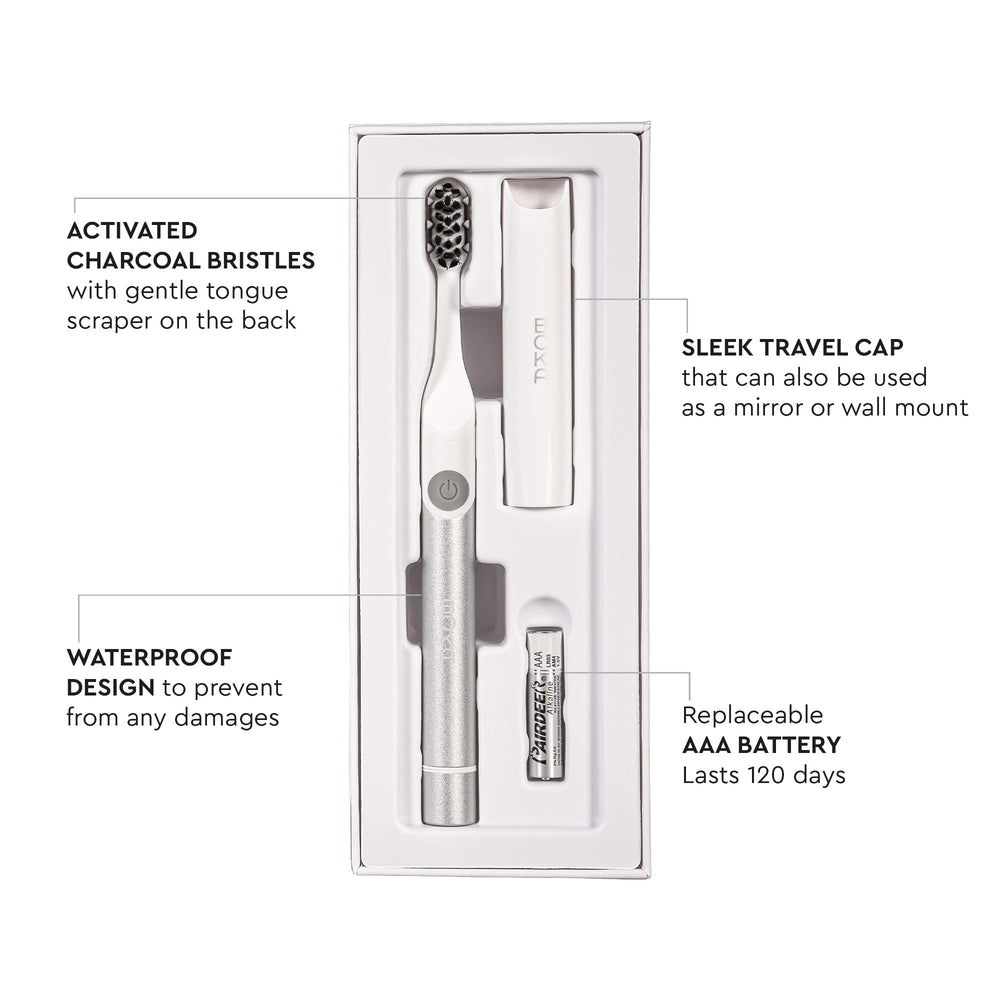 Front view of Boka sonic toothbrush with Standard mode