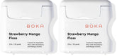Boka Strawberry Mango Woven Dental Floss packaging – pack of 2