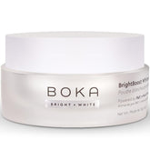 Boka Teeth Whitening Powder jar with scoop