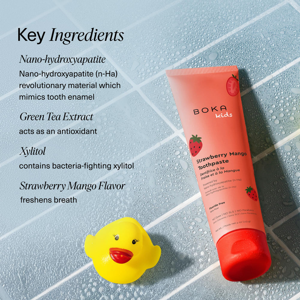 Close-up of Strawberry Mango packaging label