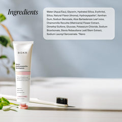 US-manufactured packaging for Boka toothpaste