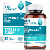 Bold Botanica Ashwagandha Plus bottle and label