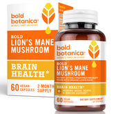 Bold Botanica Lion’s Mane Capsules bottle front view