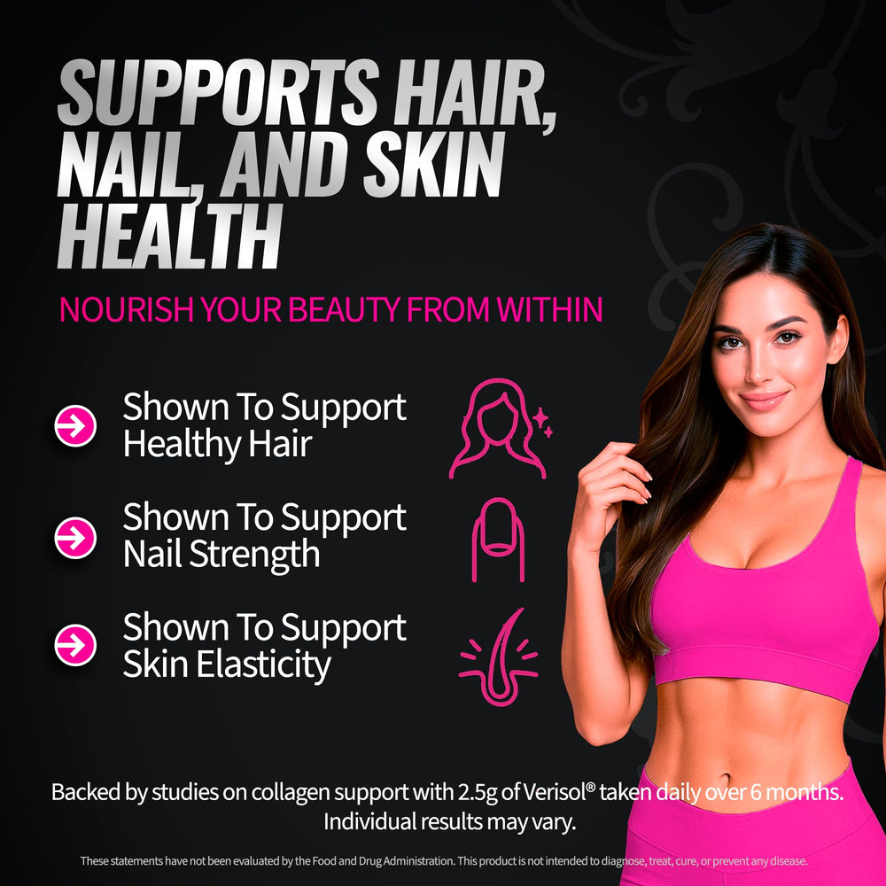 Verisol collagen supports skin elasticity in cellulite-prone areas