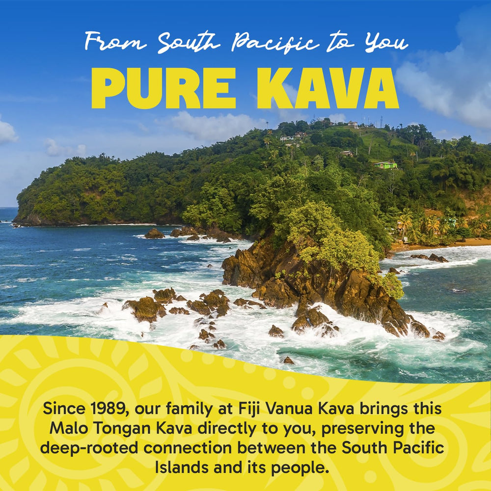 Bold earthy kava flavor with peppery notes