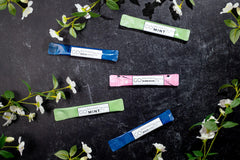 Spill-proof single-use mouthwash packets with dye-free formula