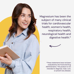 Magnesium tablets promoting bone health