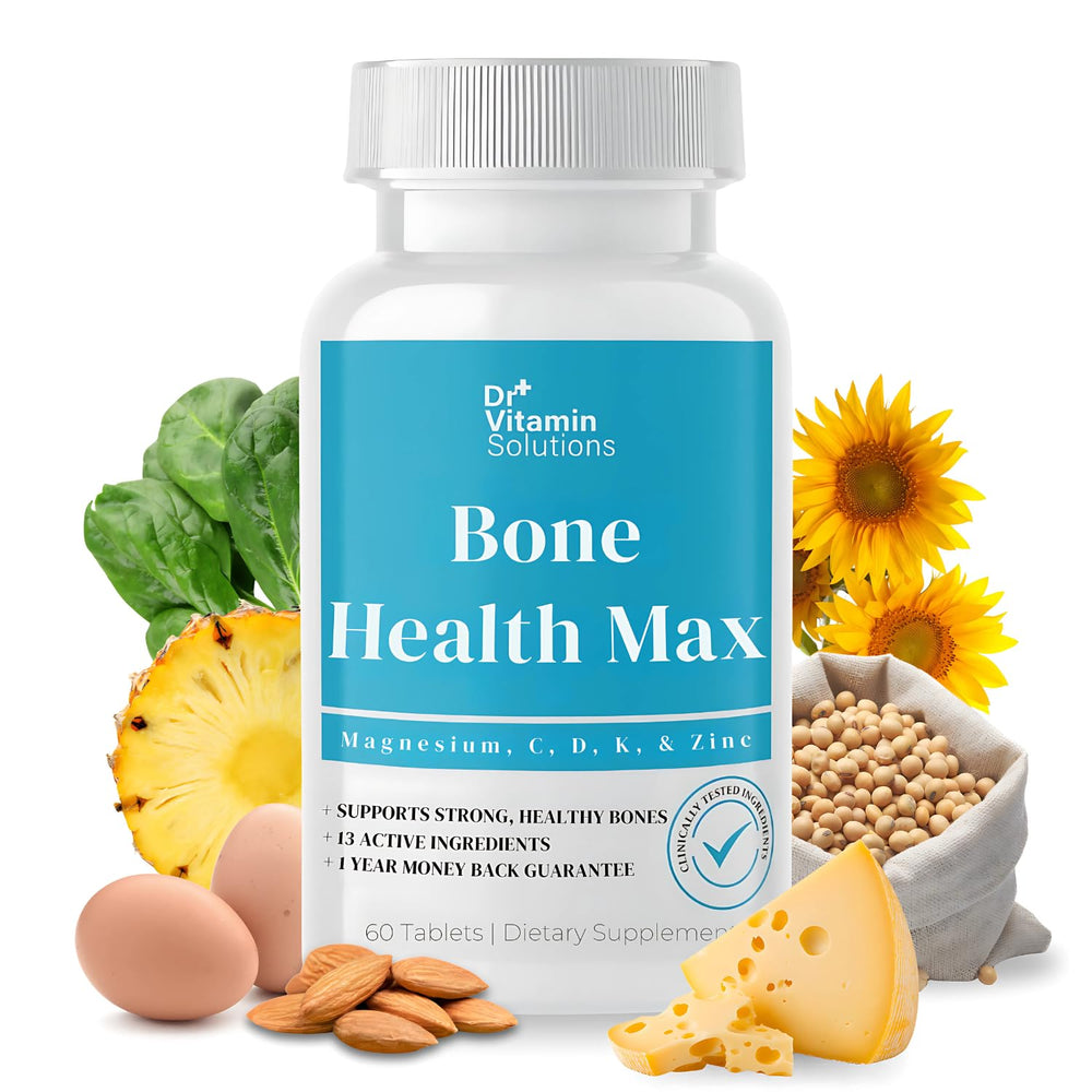 DR Vitamin Solutions Bone Health Max bottle with tablet count on label
