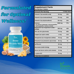 Inflammation support imagery for Bone Health Max