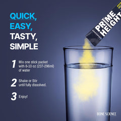 Children and teens using Prime Height Mutivitamin Powder