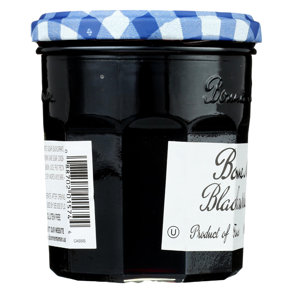 Ingredients panel of Bonne Maman Black Currant Jelly