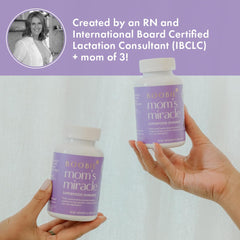 Bottle showing 120 count and nutrition facts
