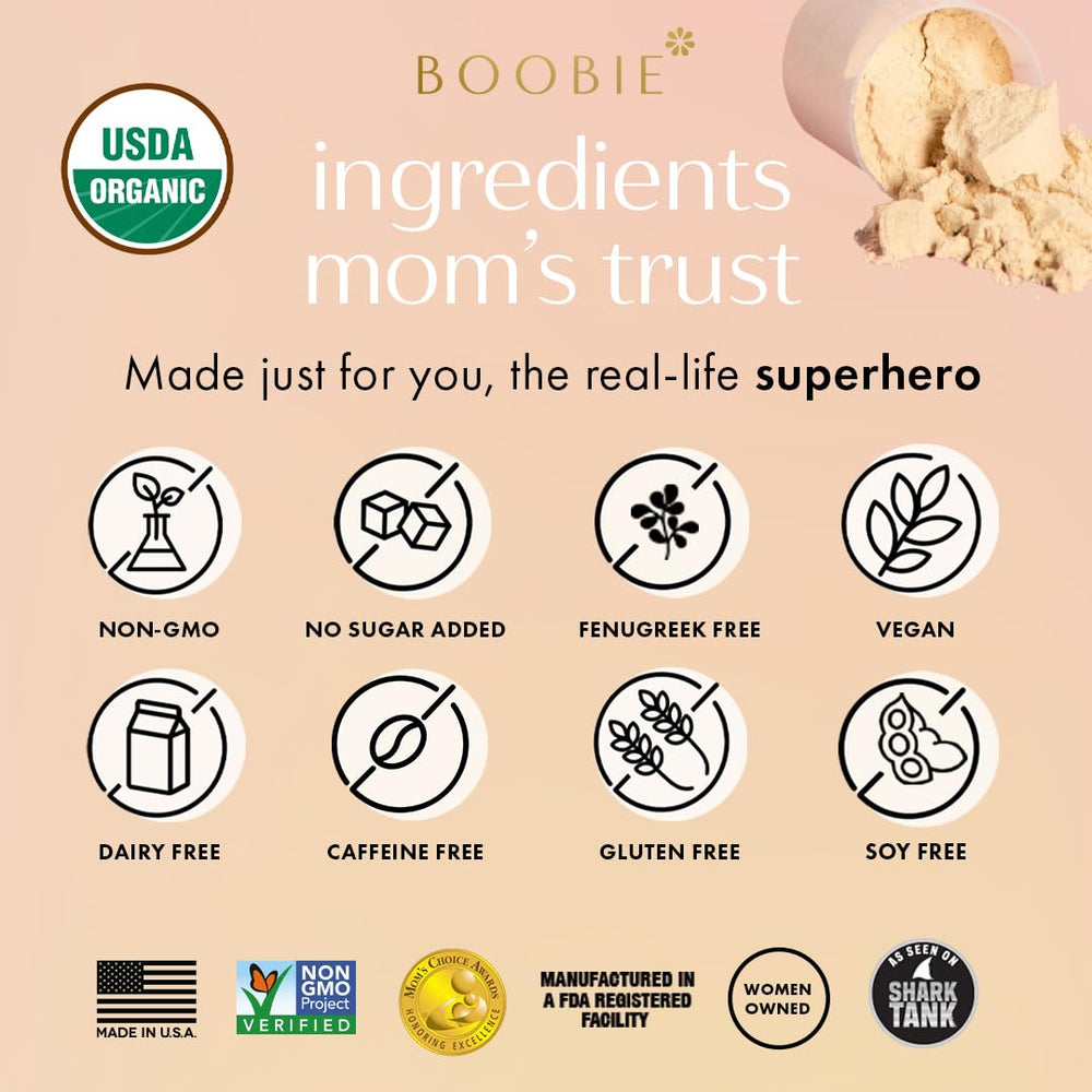 Lactation-friendly protein shake for pregnancy and postpartum