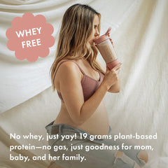 Boobie Body Chocolate Bliss measuring spoon emphasizes precise daily protein intake.