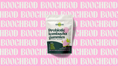 Graphic illustrating bloating relief and digestive comfort