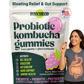 BoochBod packaging featuring Probiotic Kombucha Gummies