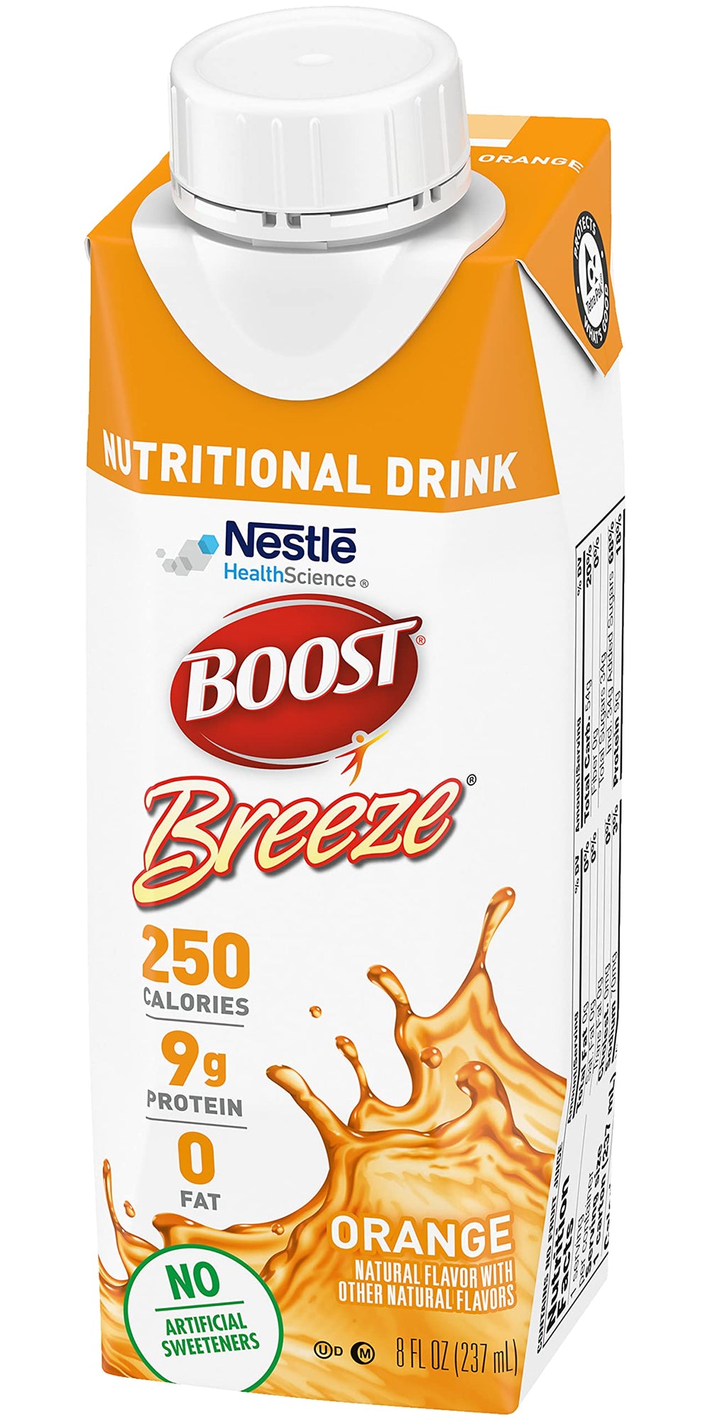 Boost Breeze three-pack packaging demonstrates convenient multi-pack for on-the-go fueling.