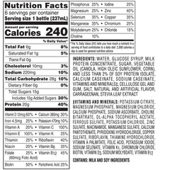 Ideal as a snack or mini-meal with Vanilla flavor
