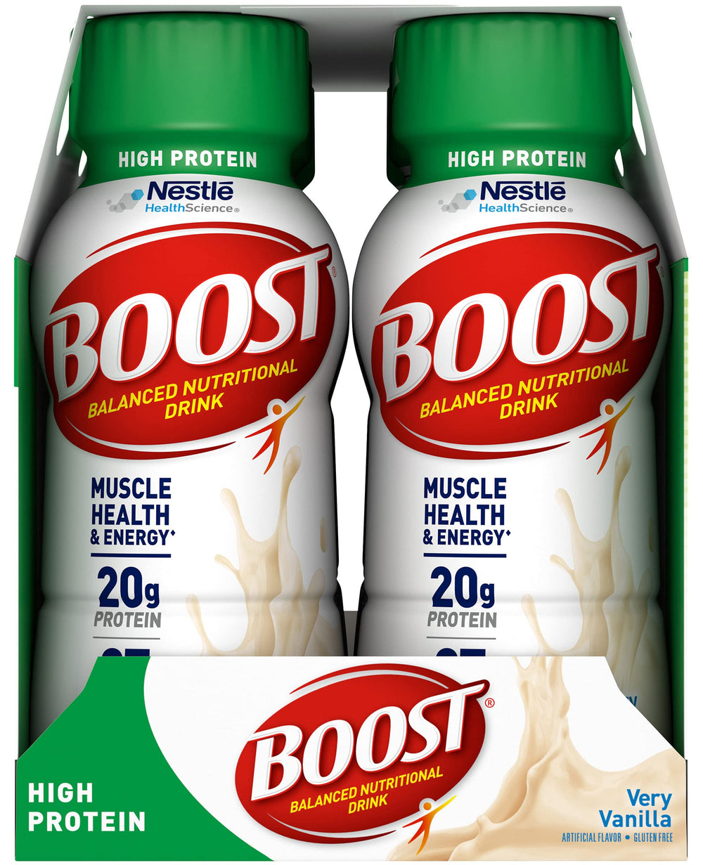 Immune support nutrients icons for Boost High Protein Nutritional Drink Vanilla