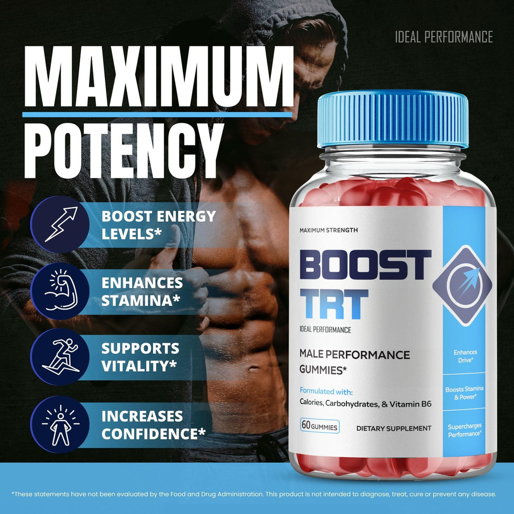 Serving suggestion for Boost TRT Gummies