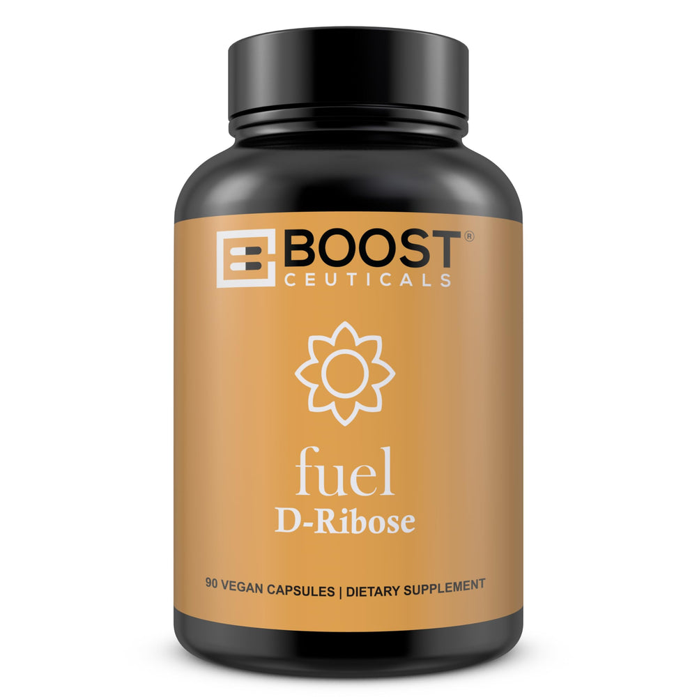 BoostCeuticals D-Ribose Capsules 90 bottle front view