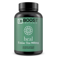 BoostCeuticals Essiac Tea 180 Vegan Capsules bottle label