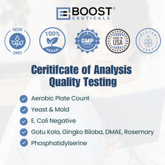 GMP certified USA lab seal