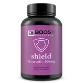 BoostCeuticals Quercetin 200-500mg vegan capsules bottle – front view