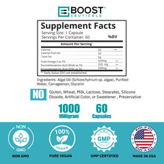 EPA and DHA per softgel: 310mg DHA and 100mg EPA