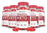 Boostline Keto ACV Gummies bottle displaying 300 gummies