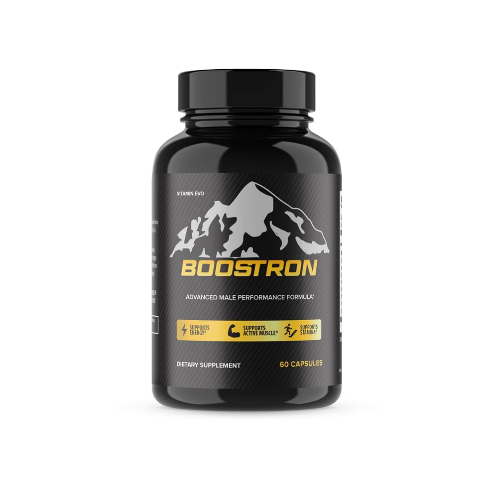 Boostron Capsules bottle front view with official branding