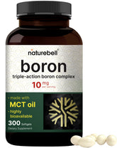 Boron 10mg softgels with MCT oil - product image