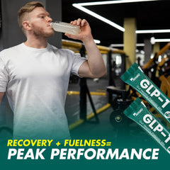 Bossko GLP-1 kitchen setup showing quick preparation for a mindful drink.