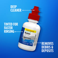 Droplets applied to hands for lens cleaning