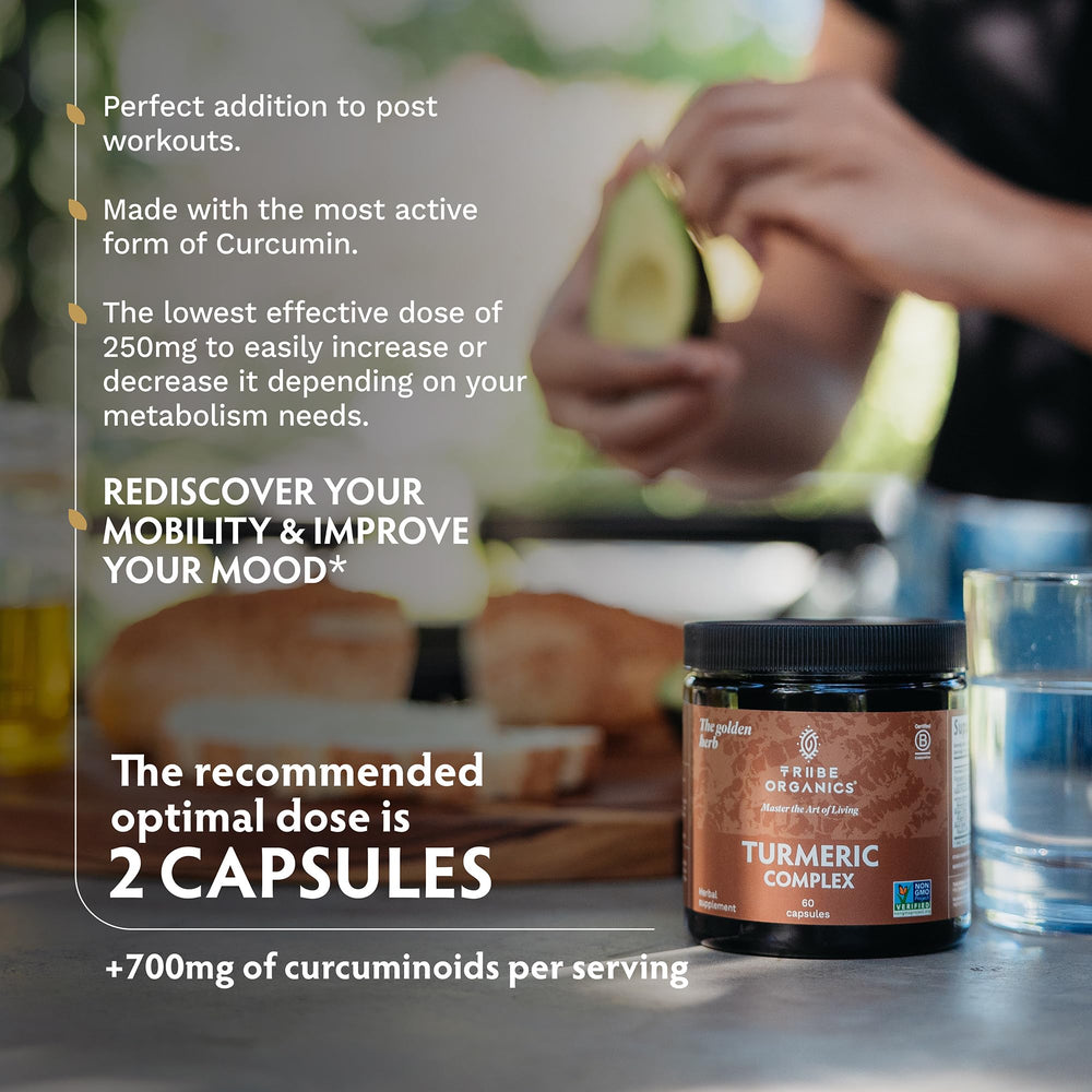 Boswellia and ginger in turmeric complex for joint support