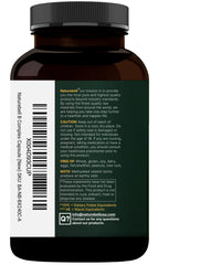 Product bottle and label for NatureBell Methylated B Complex