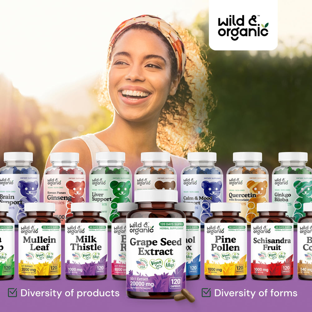 Bottle with serving schedule indicating a 4-month supply