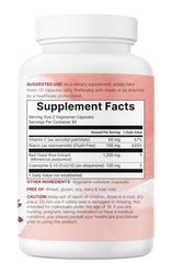 Side view of the 240-capsule bottle