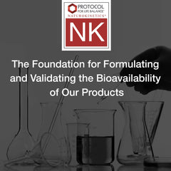 Side view of Protocol for Life Balance zinc glycinate bottle