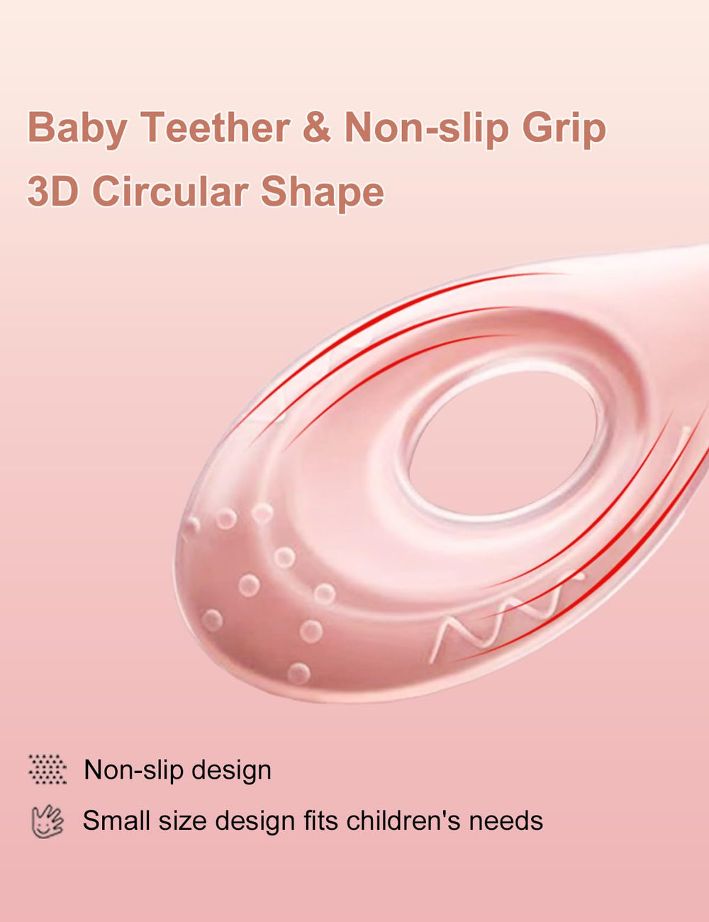 BPA-free food-grade silicone material