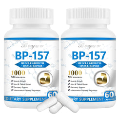 BOYAO BP157 peptide capsules bottle—daily muscle recovery support and convenient dosage.